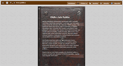 Desktop Screenshot of actapublica.eu