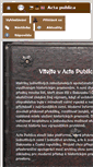 Mobile Screenshot of actapublica.eu
